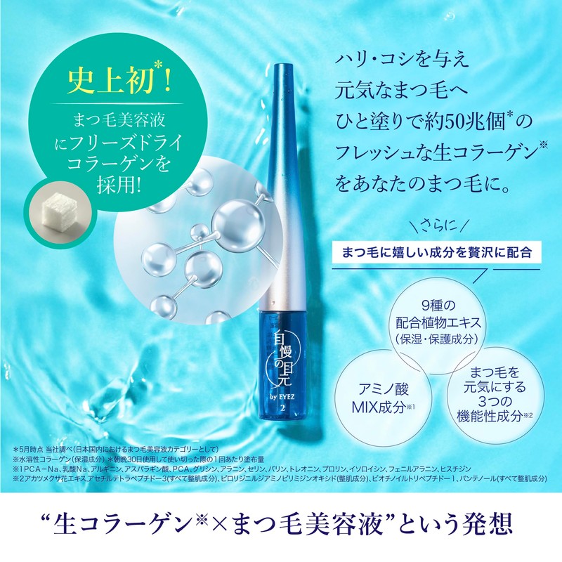 Boasting Eyes by EYEZ Eyelash Serum (Approx. 3,000 Trillion Raw
