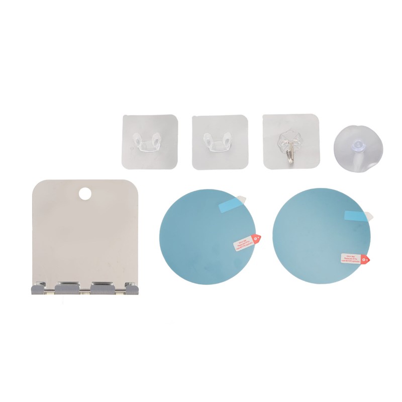 Anti Fog Shower Mirror Fogless Bathroom Shave Mirror Acrylic Shatterproof