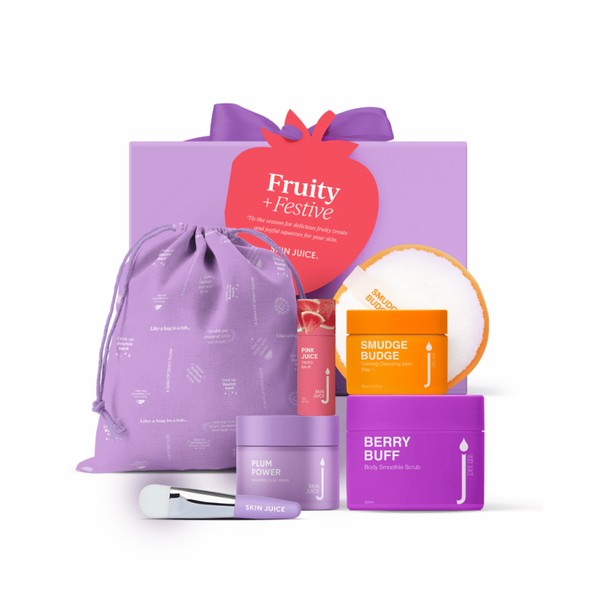Skin Juice Fruity + Festive Holiday Gift Box