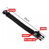 Veraly Brazalete Tactico Supervivencia Paracord Brujula