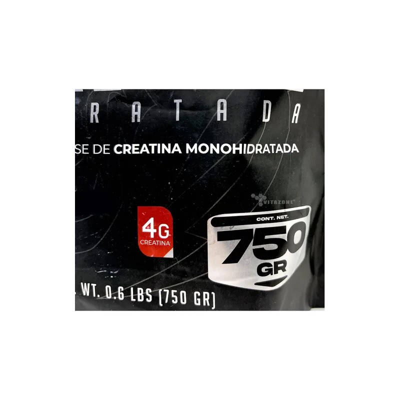 The Blackbear Creatina Monohidratada 750gr Fresa 150 Serv