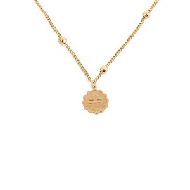 Frodete Zodiac Necklace for Women 12 Constellation Pendant Necklaces Silver Zodiac Sign Necklace for Men