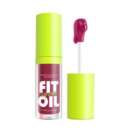 Qifylmaf 8 Colors Lip Plumping Gloss With Big Brush Head, Moisturizing Formula, Visibly Defines & Plumps Lips Repairing Lightening Lines Fresh Clear Smooth Care (# 04)
