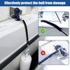 Dock Line Chafe Guard 2 Pcs 24", Rope Protector Sleeve