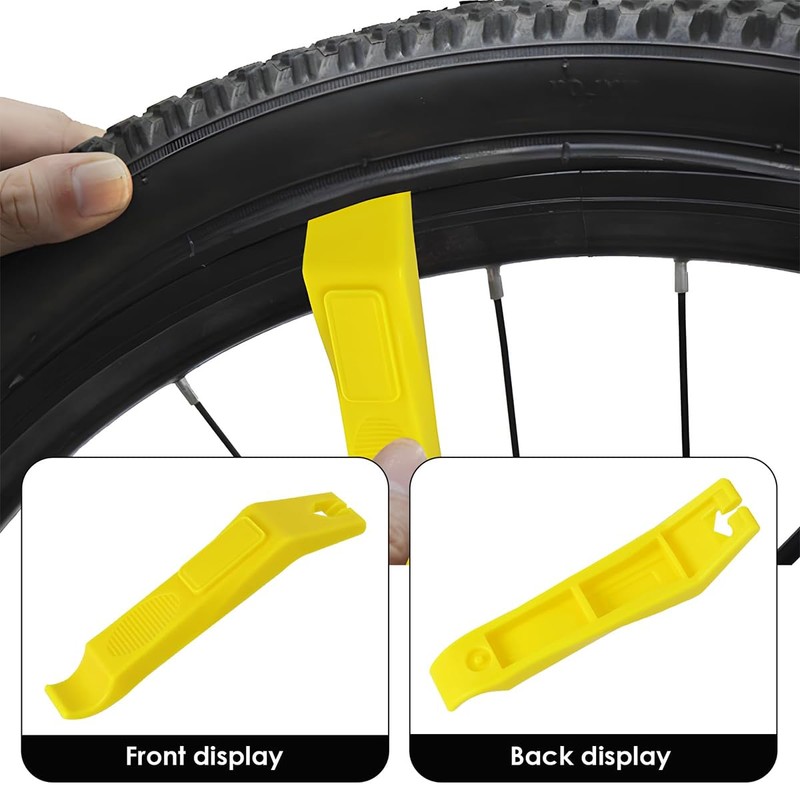 Laroal 4 piece Bicycle Tire Lever Pry Bar Wrench Tire