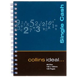 Collin Seven Series A6 Single Cash Wiro Notebook - 120 Pages
