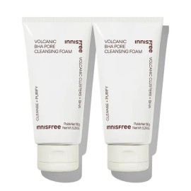 이니스프리 [쿠폰가 9,460원]화산송이 모공 바하 클렌징 폼 150g 2개 1+1 [Coupon Price 9,460 KRW] Volcanic Ash Pore BHA Cleansing Foam 150g 2pcs 1+1
