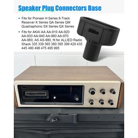 Speaker Plug Connectors Base Fit for Pioneer H K QA QM SA SX QX for AKAI AA AS for ALIED Radio Shack