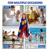 growell Kids Hooded Bath Towel-Soft Thick 100% Cotton Hooded Beach