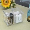 Saihisday Transparent Plastic Storage Box