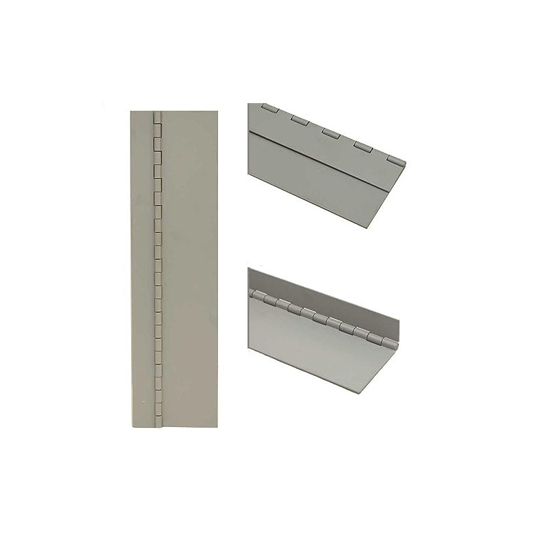 Generic Classic Aluminum Gray Glossy 12 x 3 1/4 Inch