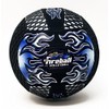 fun gripper 8.5" Fireball Volleyball (Sting Free) W/Embossed Flames -Blue
