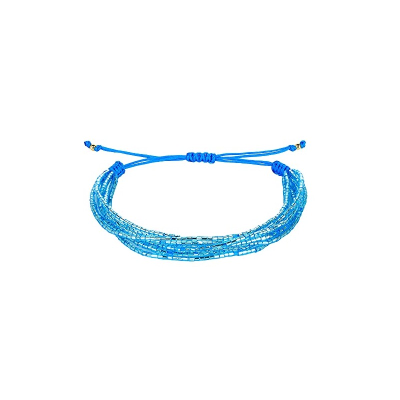 KELITCH Miyuki Beaded Bracelets Friendship Bracelets Adjustable Multiple Strands Bracelets