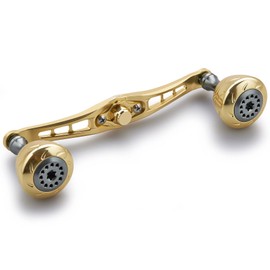 HEIGHTEN 4.7 inches (120 mm) Bait Reel Handle for Shimano Daiwa Abu Garcia General Purpose Bait Reel Spider Series (4.7 inches (120 mm), Gold) (546)
