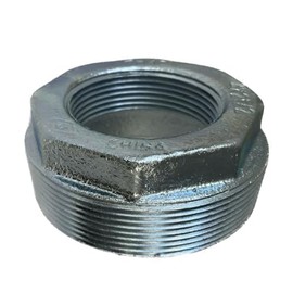 1-1/2 Inch X 1 Inch NPT Galvanized Reducing Bushing, UL/FM, Class #150-36137
