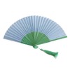 BOUDAI 扇子 by COLOR [サックス×グリーン]