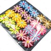 Summer-Ray 40pcs Double Layer Felt Colorful Daisy Laser Cutout Applique