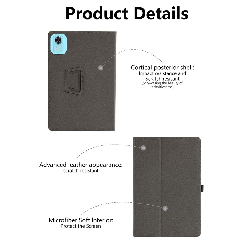 Case for DOOGEE T36 Tablets 12 Inch Android 15 Tablet
