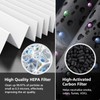 WG-03 Replacement Filters for HomBreez WG-03/WG-03-S/F-WG Air Purifier