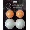 Matthew Syed Jumbo Table Tennis Balls - Pack of 4