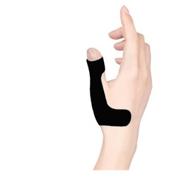 IEADEN Precut Kinesiology Tape for Thumb (Right Hand), 40 Pcs, Black