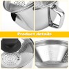 Stainless Steel Fat Separator 4 Cup/1000ML Gravy Grease Separator with