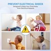 BABY PROOF ME 24 Pack Outlet Covers Baby Proofing, Provide