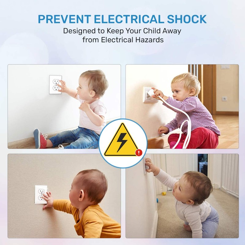 BABY PROOF ME 24 Pack Outlet Covers Baby Proofing, Provide