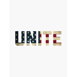 MAGNET Unite Magnetic Vinyl Car Bumper Sticker 5"