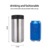 4 in 1 Insulated Can Cooler Double Walled Stainless Steel