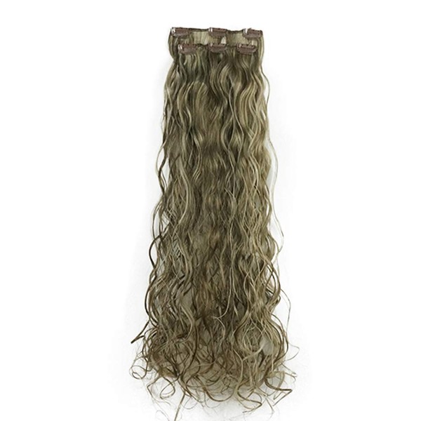 Lydell 22" Long Curly 2 PCS Set Hair Extension Thick