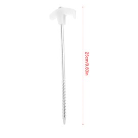 Mipcase 8Pcs Heavy Duty Tent Stakes Durable Camping Pegs with Easy Pull Out Design for Stable Ground Support for Camping Hiking and Outdoor Adventures