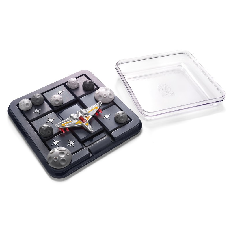 SmartGames Asteroid Escape Sliding Space Puzzle Game with 60 Challenges