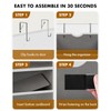 Over the Door Hanging Organizer for Bathroom & Nursery -