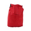 Red Folding Shopping Bag Waterproof Trolley Cart Handle Bag Reusable