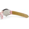 TAPORT Baby Pink Leather Round Watch for ogre Fans