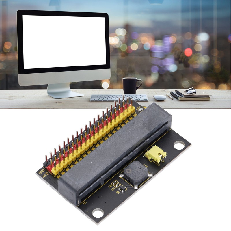 For Micro:bit IO Expansion Board Teaching Programming Horizontal Adapter Board