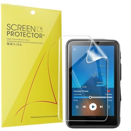 Blueshaweu Screen Protector Compatible with HiBy R1 HiFi MP3 Player, HD Clear Flexible TPU Screen Protector [Pack of 6] Compatible with HiBy R1 HiFi MP3 Players (Transparent)