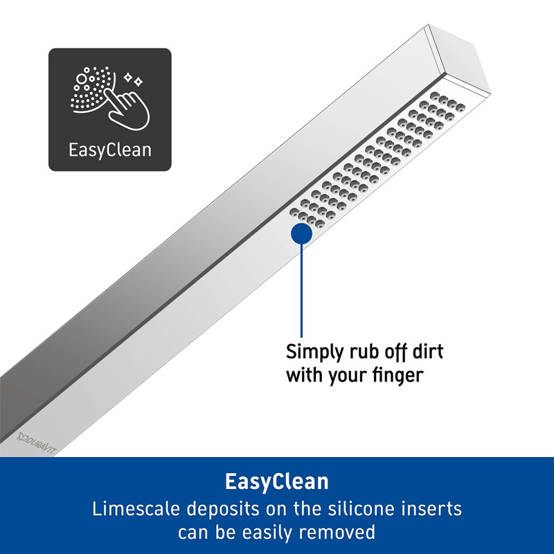Duravit Univeral Shower Head, Handheld Shower Head with Jet Type