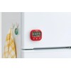 Digital Timer, Antibacterial and Visible Timer, Cherry Red TD-429-RD