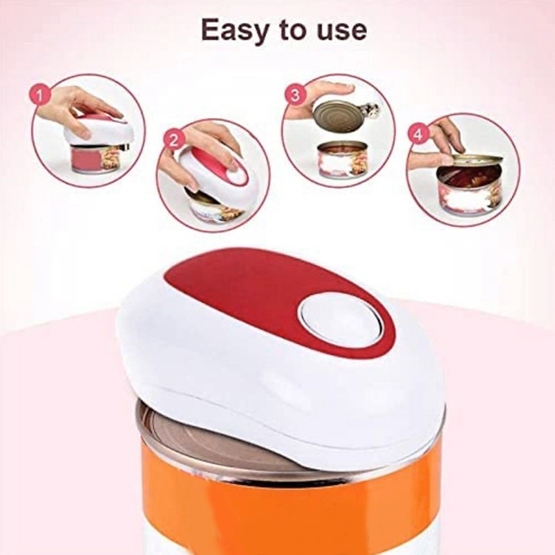 Electric Can Opener One Tuch Operation Portable Automatic Can Opener
