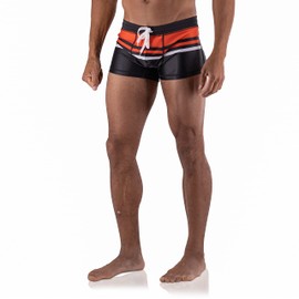 Project 5I - Calzoncillos de natación para hombre, de corte cuadrado, sexy, para hombre, con bolsa, para hombre