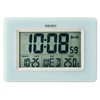 Seiko Yanai Bedroom Alarm/Wall Clock, Light Blue