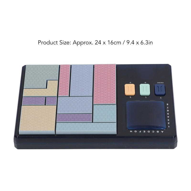 Electronic Puzzle Machine Handheld Educational Interactive Logical Thinking Brain Puzzle