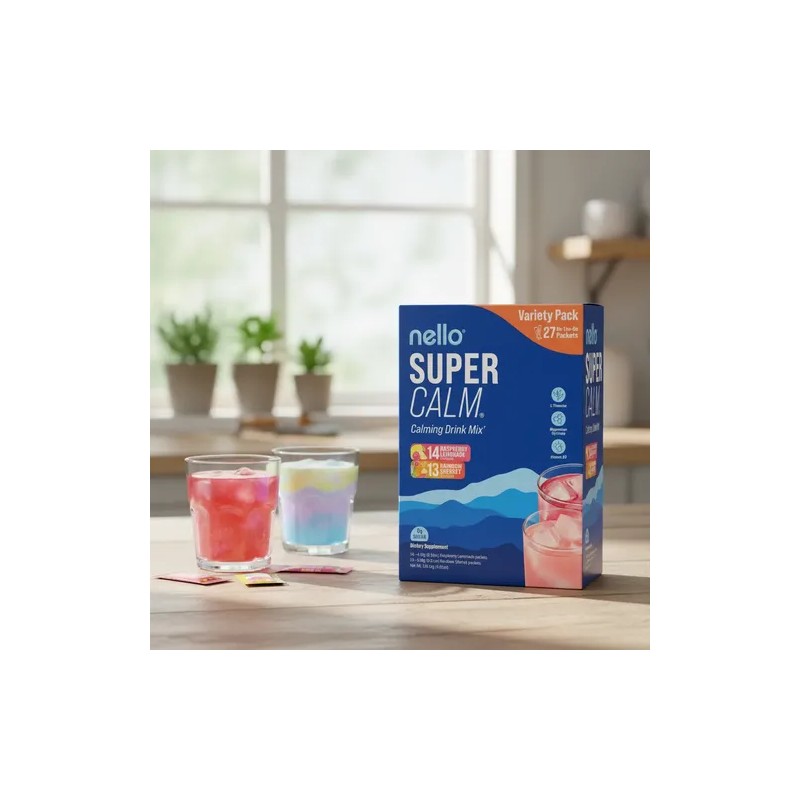 Nello Super Calm Bebida Relajante Magnesio 27 Sobres