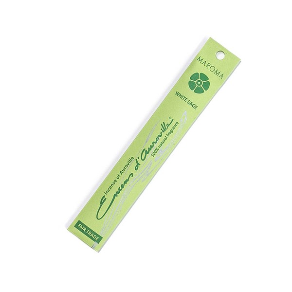 Maroma Premium Stick Incense White Sage 10 Packs