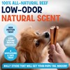 FETCHERONI Odor-Free Bully Sticks (6 Inch, 25 Pack), 1 lb.