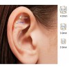 3 Helix Conch Piercing Ear Cartilage Tragus Jewelry with Bucket