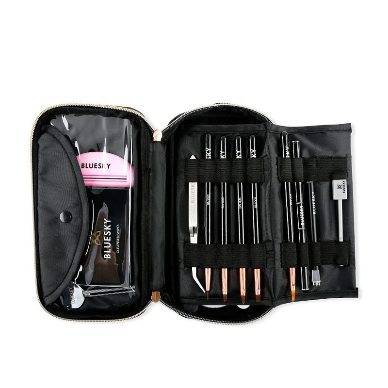 BLUESKY Cosmetic bag for brushes and nail art accessories in