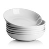 10 Strawberry Street Simply White 36 Oz Pasta/Dinner Bowl, Set